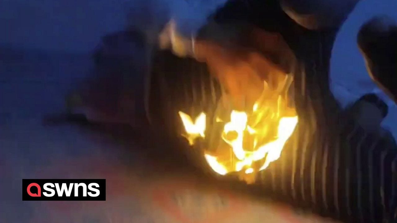 Man's trousers catch fire after fart joke goes wrong