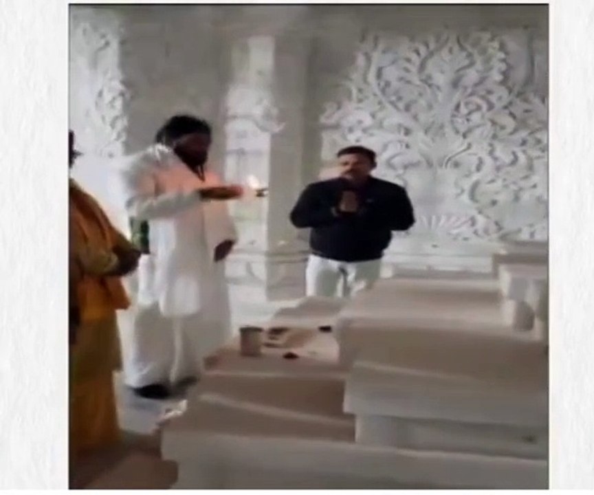 Video: रामलला गर्भगृह का आया नया वीडियो, देंखे