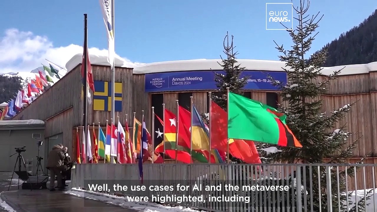 Tech leaders in Davos share insights into Metaverse and AI plans