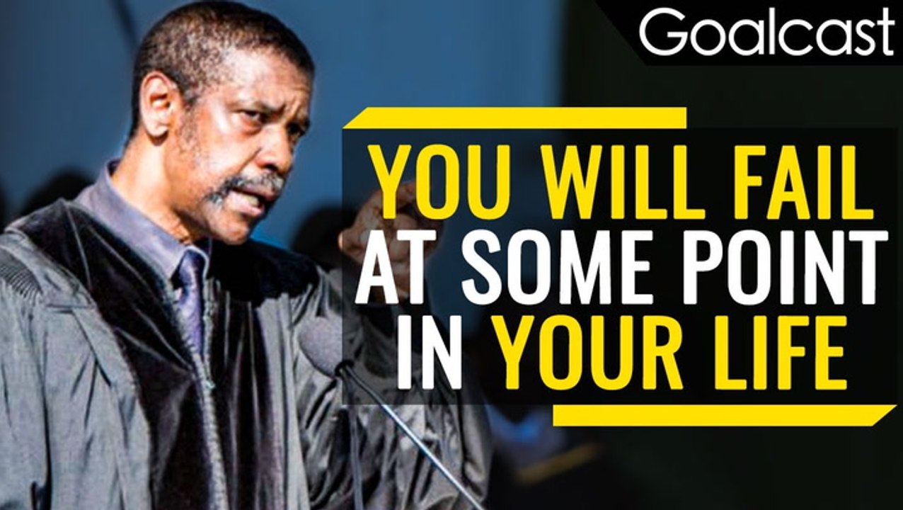 Denzel Washington's Life Changing Speech On Failure and Success