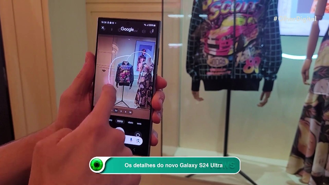 Os detalhes do novo Galaxy S24 Ultra