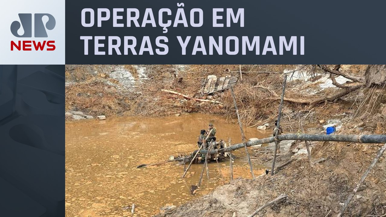 Polícia Federal apreende equipamentos de garimpeiros ilegais em Roraima