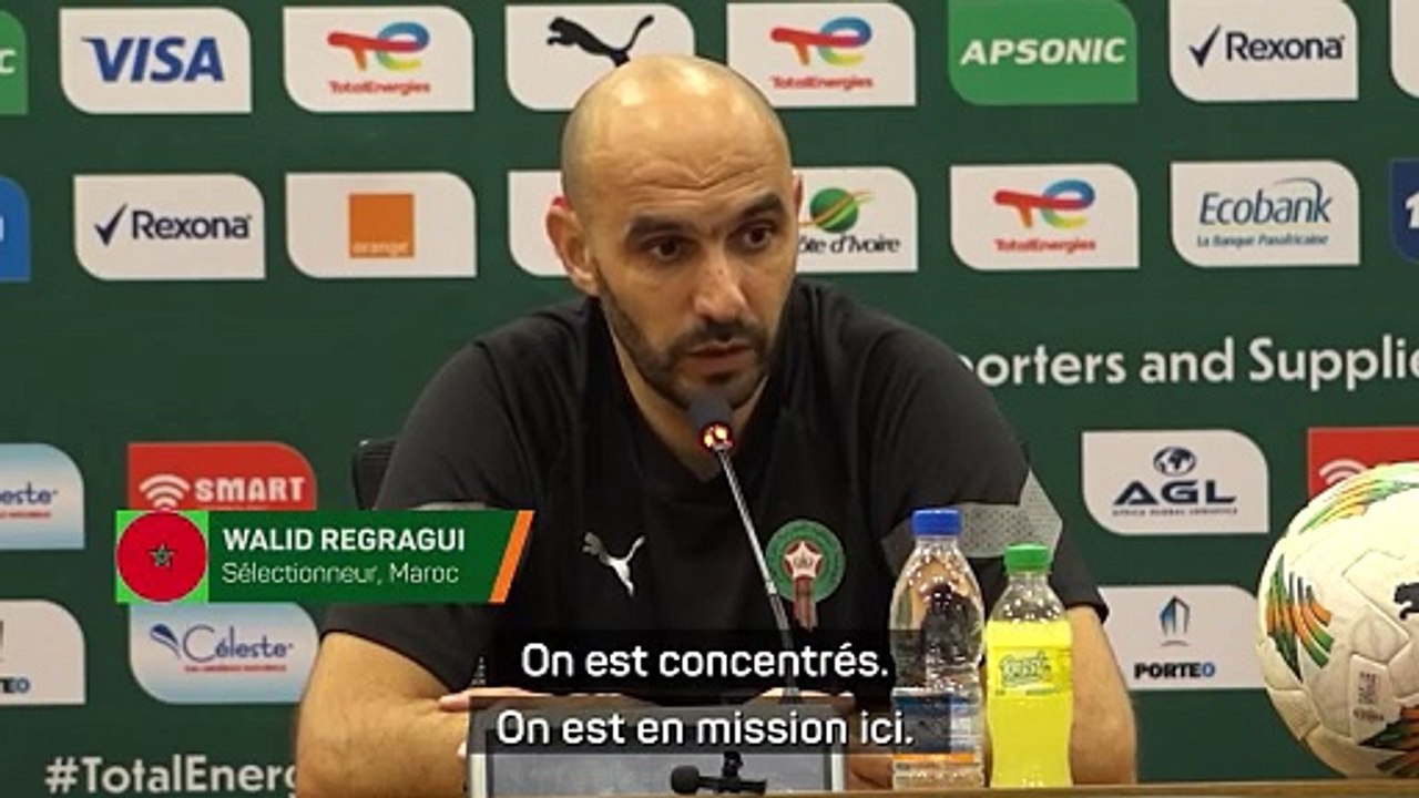 Regragui : "On est en mission"