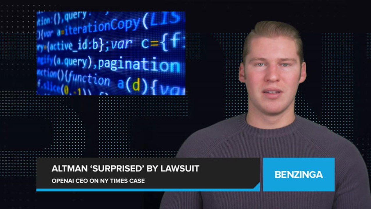 OpenAI CEO Sam Altman Surprised by New York Times Lawsuit Over AI Chatbot