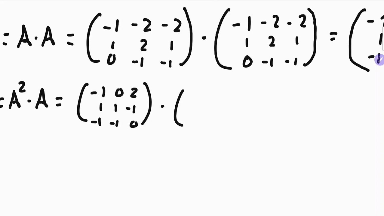 Potencia de matrices