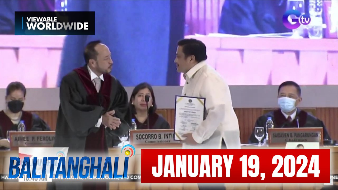 Balitanghali: January 19, 2024