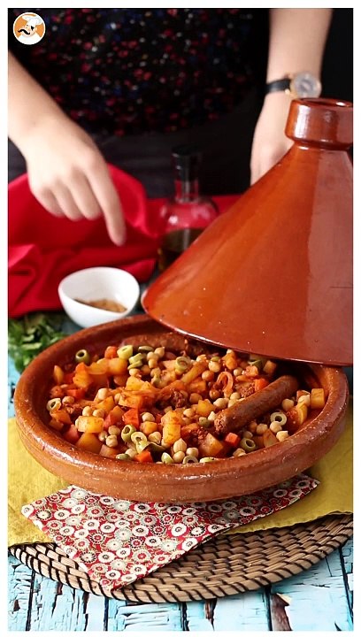 Beef and vegetables tagine