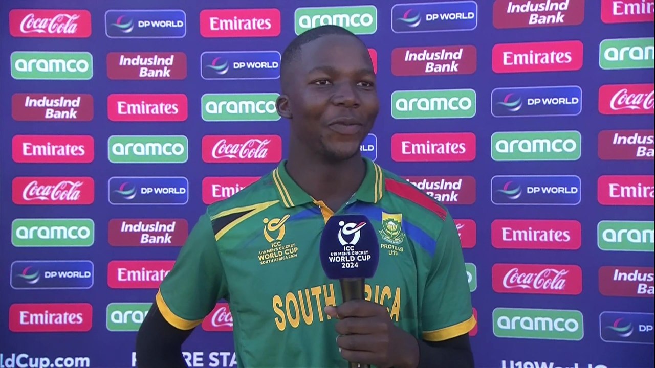 South Africa's Kwena Maphaka, 5 for 38, on U19 world cup win over West Indies