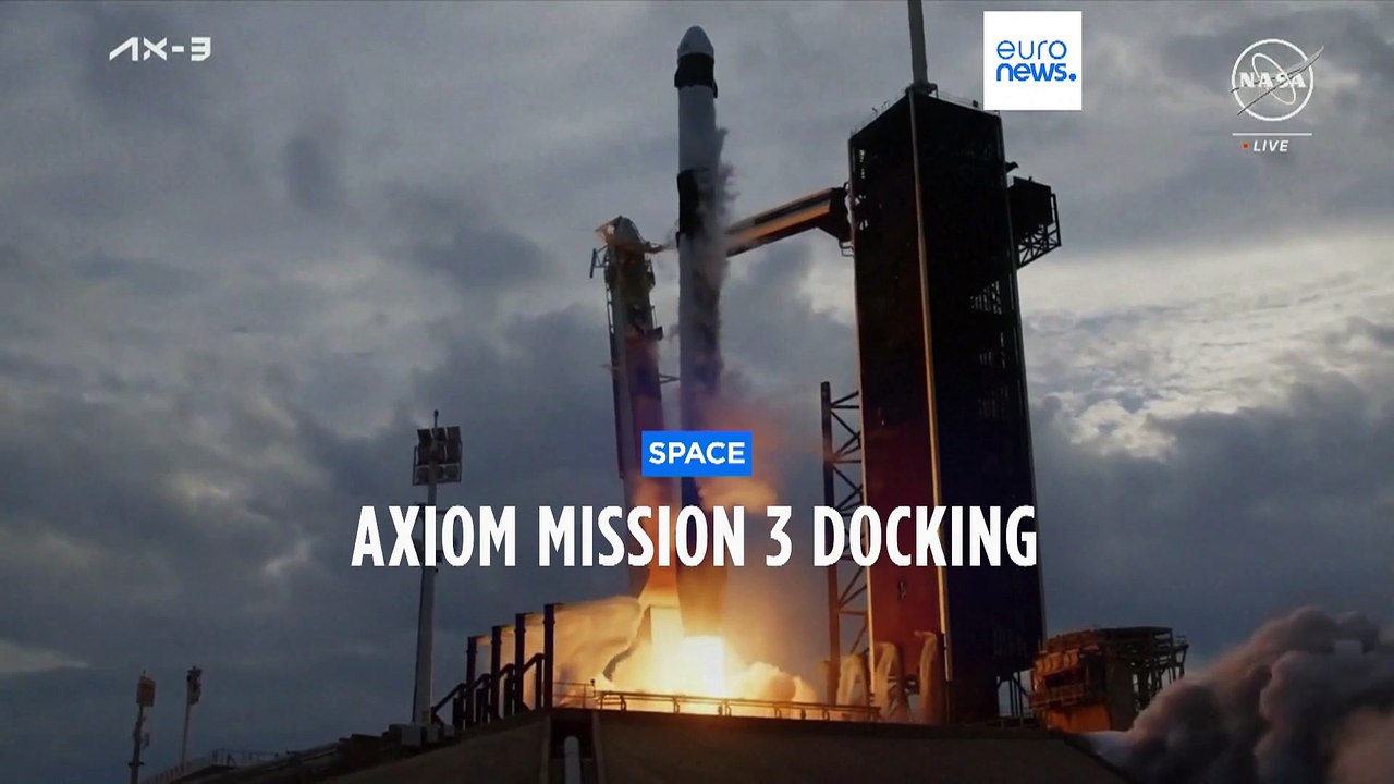 SpaceX flight successfully docks at International Space Station