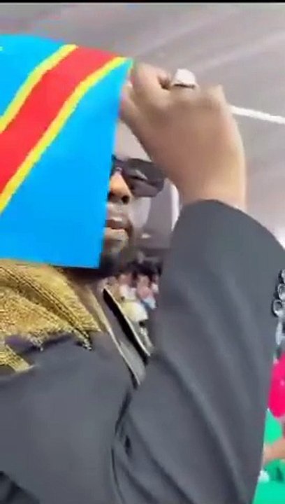 Maitre Gims à l'investiture de Felix Tshisekedi