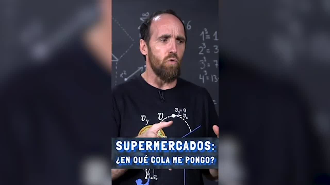 El truco matemático para elegir la cola del supermercado que más rápido va a ir