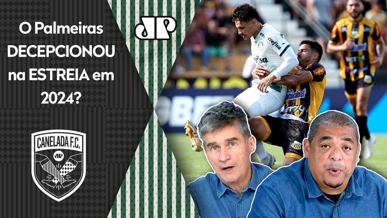 "Cara, o Palmeiras hoje APRESENTOU UM FUTEBOL que..." EMPATE com Novorizontino foi DECEPCIONANTE?