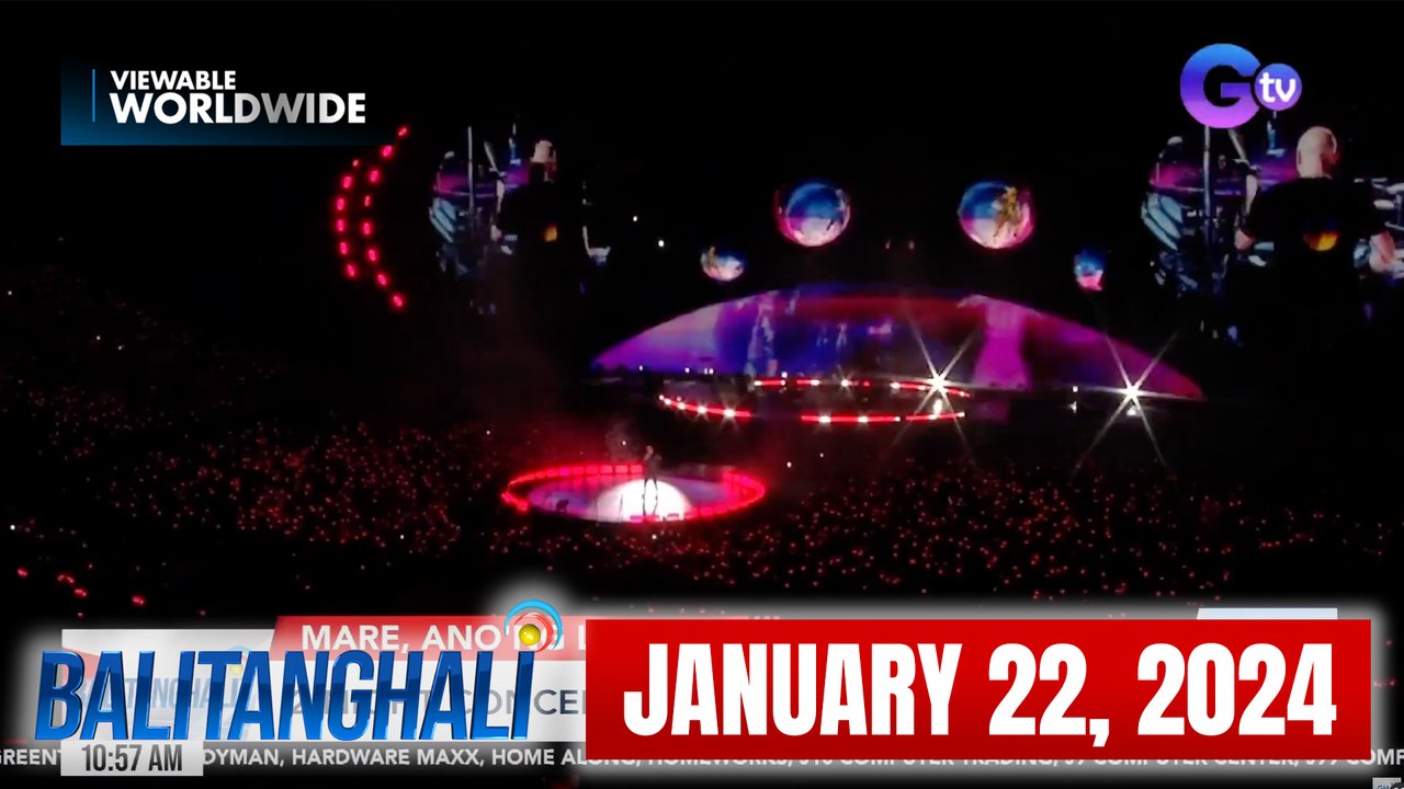 Balitanghali Express: January 22, 2024