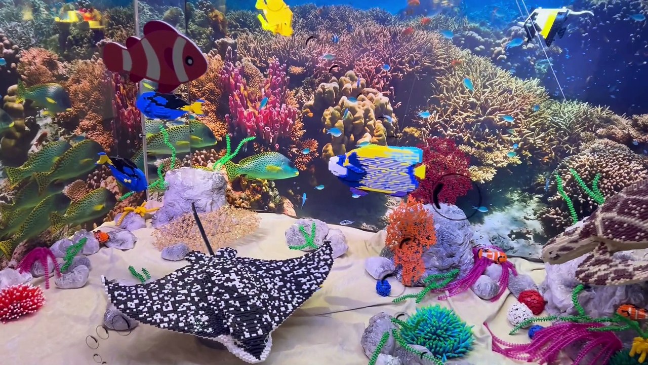 Brick wonders LEGO exhibition