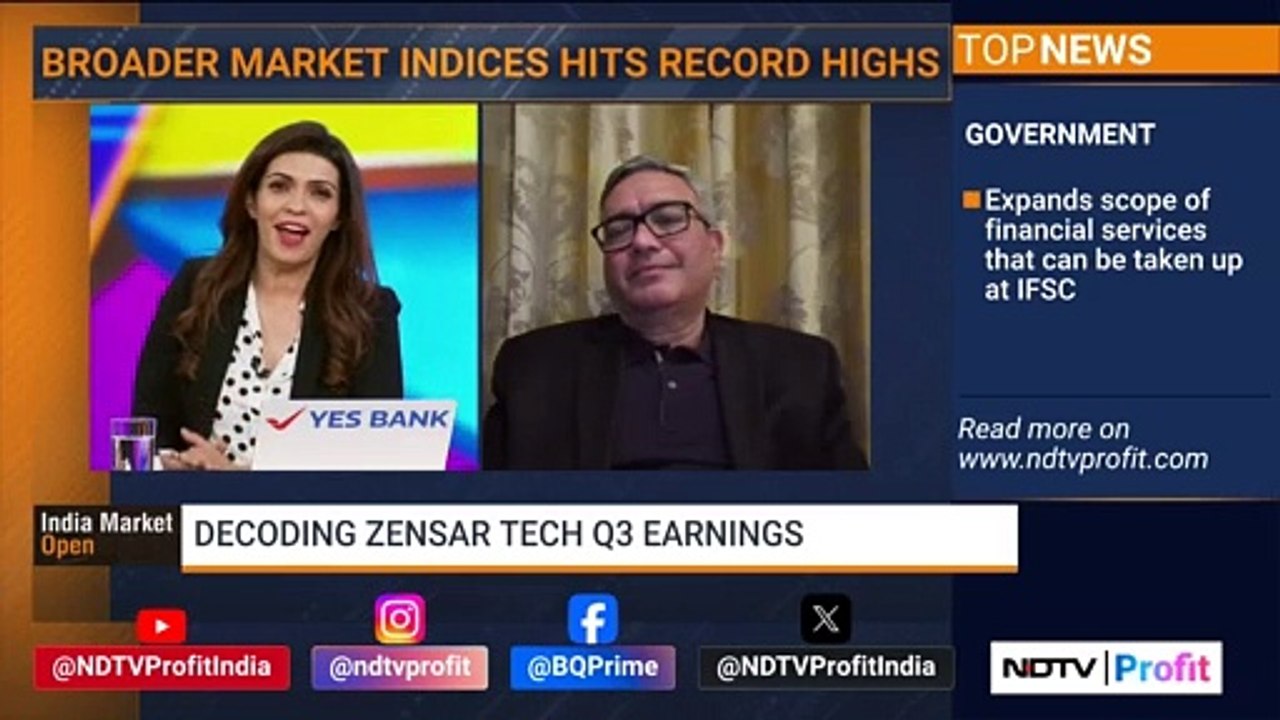 IDFC First Bank, Zensar Technologies | India Market Open | NDTV Profit