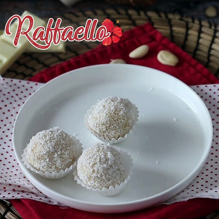 Bombones raffaello caseros