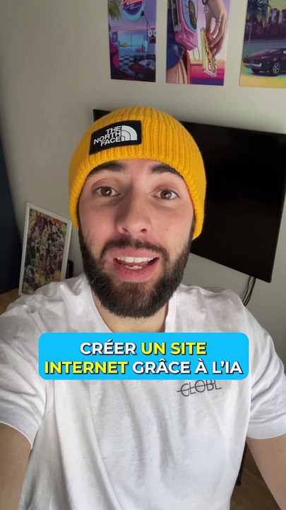 Un site gratuit grâce à l'IA