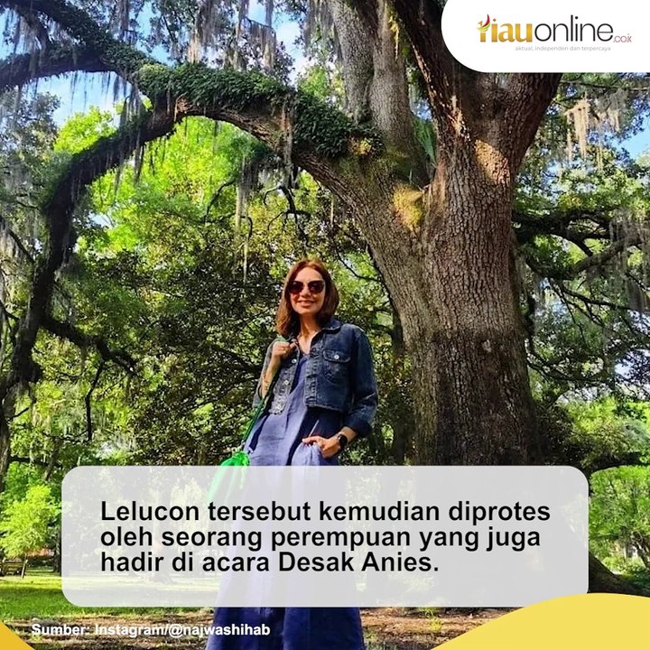 Najwa Shihab Jadi Bahan Lelucon Bernada Pelecehan Seksual di Acara Desak Anies, Komika Felix Seda Dikecam