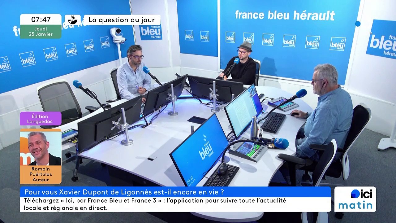 Romain Puertolas, ancien policier et auteur de "Comment j'ai retrouvé Xavier Dupont de Ligonnès"