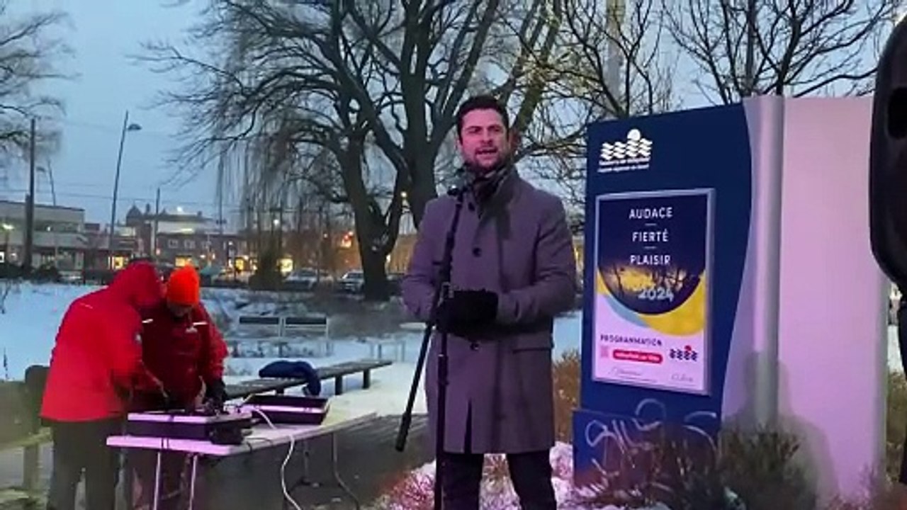 Vidéo illumination pont Salaberry- avec Clipchamp