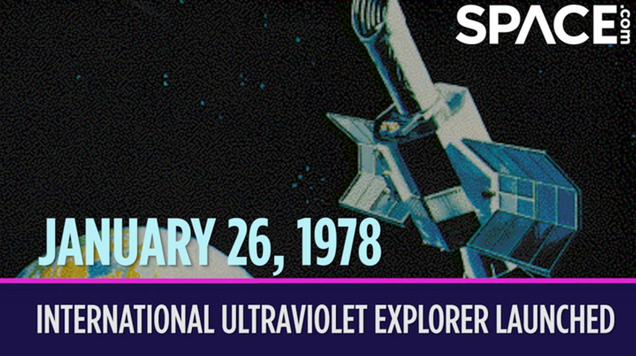 OTD In Space – January 26: International Ultraviolet Explorer Launched