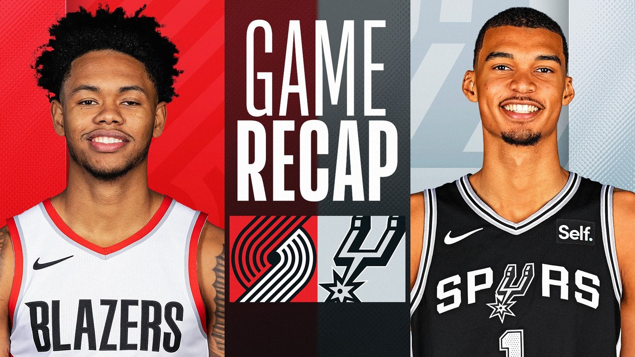 Game Recap: Spurs 116, Blazers 100