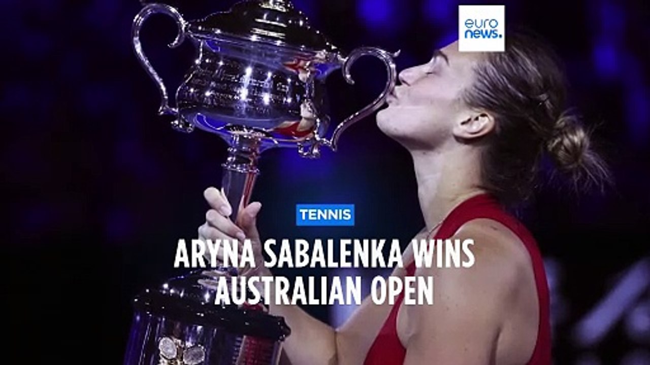 Belarus tennis star Aryna Sabalenka wins Australian Open