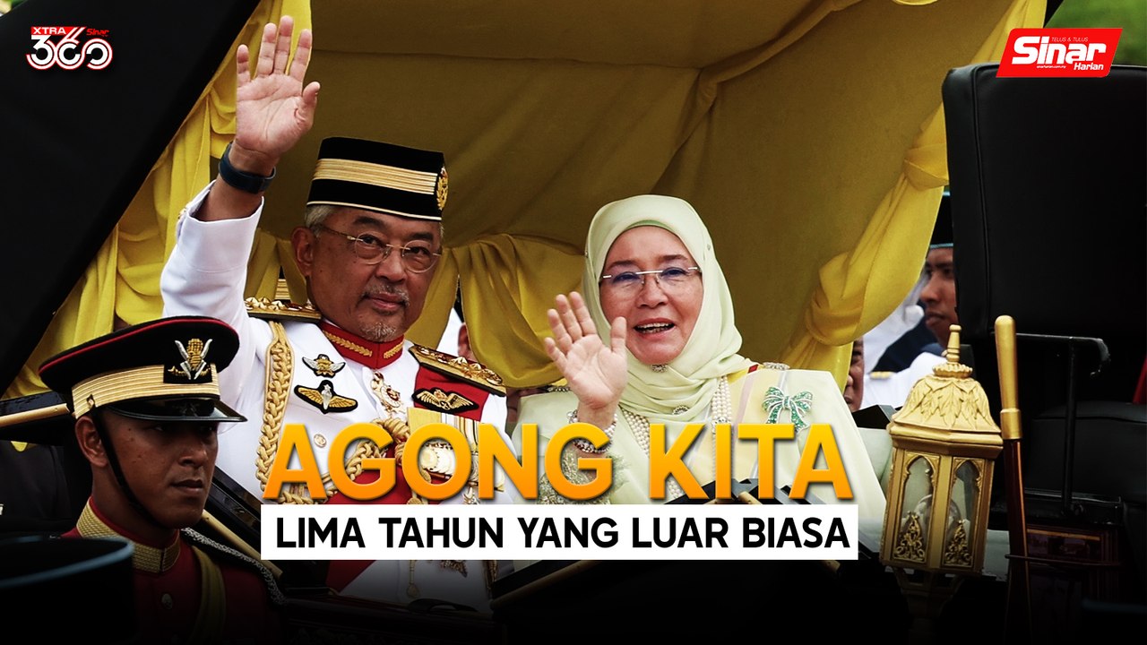 Agong kita: Lima tahun yang luar biasa