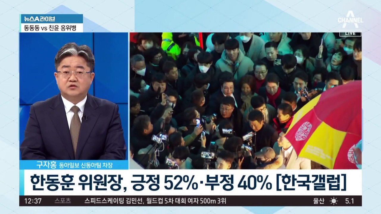 ‘尹-韓 갈등’ 이후 한동훈 지지율 고공행진