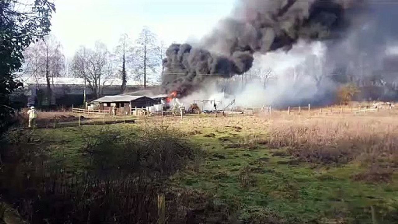 Bury St Edmunds fire