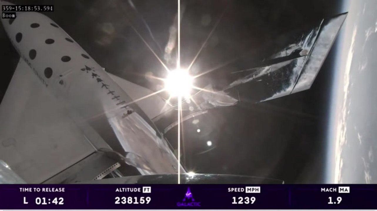 Virgin Galactic Unity Soared To Suborbital Space With Commercial Passengers