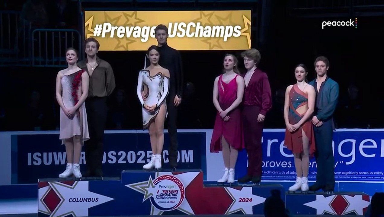 Nats24 Ice Dance Medal Ceremony 🏅