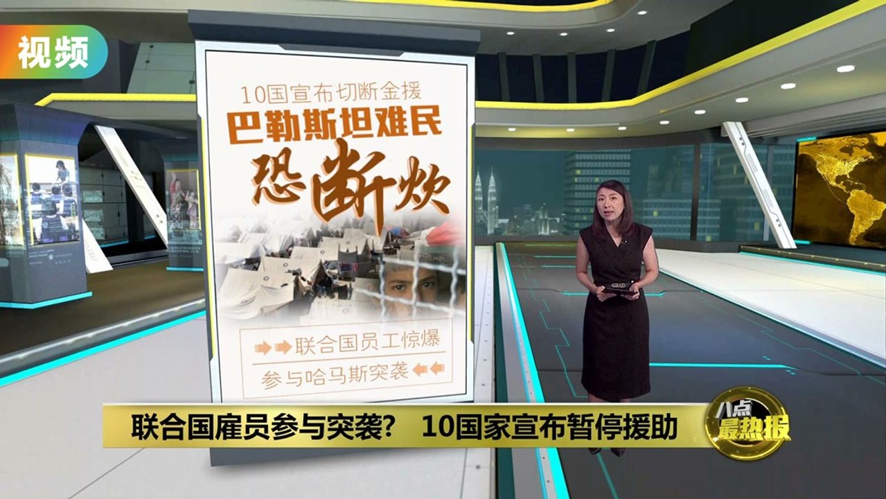 联合国雇员参与突袭?   10国家宣布暂停援助