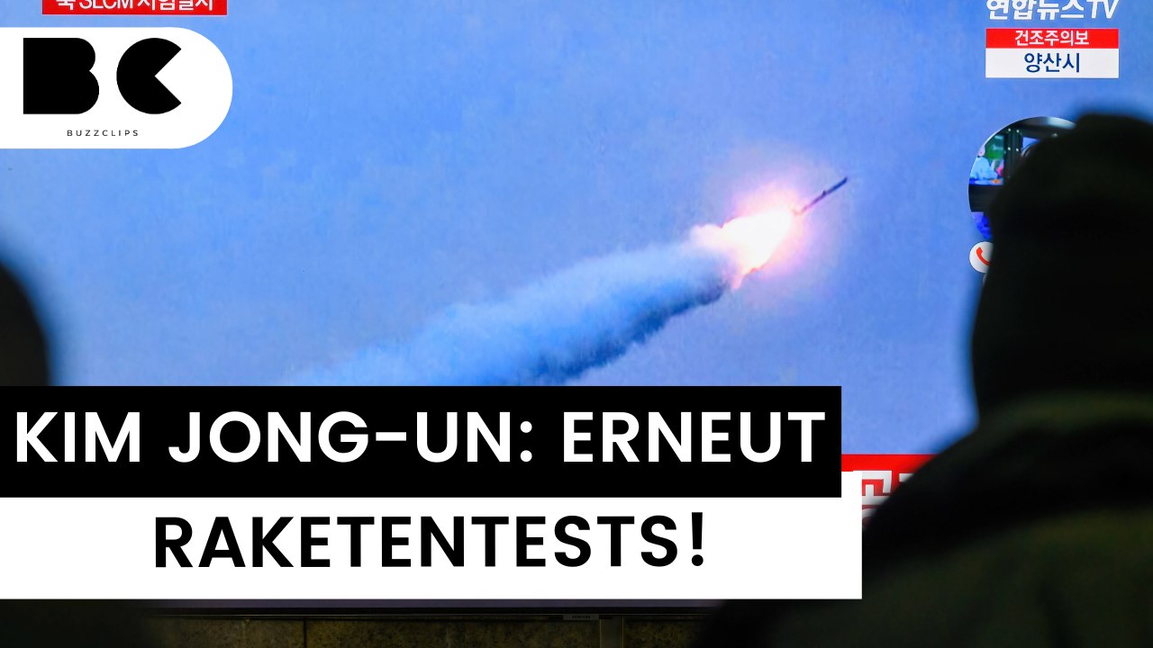 Erneuter Waffentest: Nordkorea feuert "unbekannte Rakete" ab