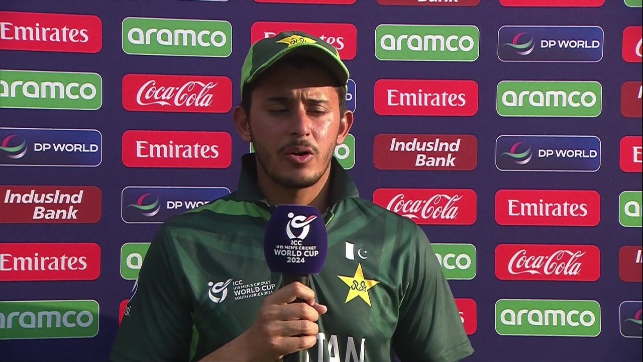 Captain Saad Baig on Pakistan's three wicket super sixes win over Ireland