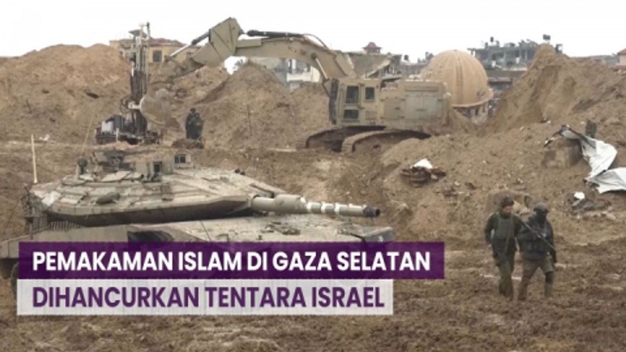 Pemakaman Islam Dihancurkan Israel demi Mencari Terowongan Hamas
