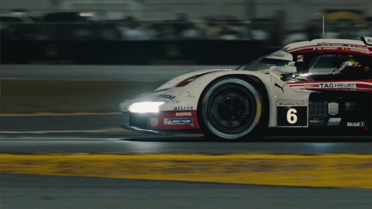 Porsche at 24 Hours of Daytona - Night Rider