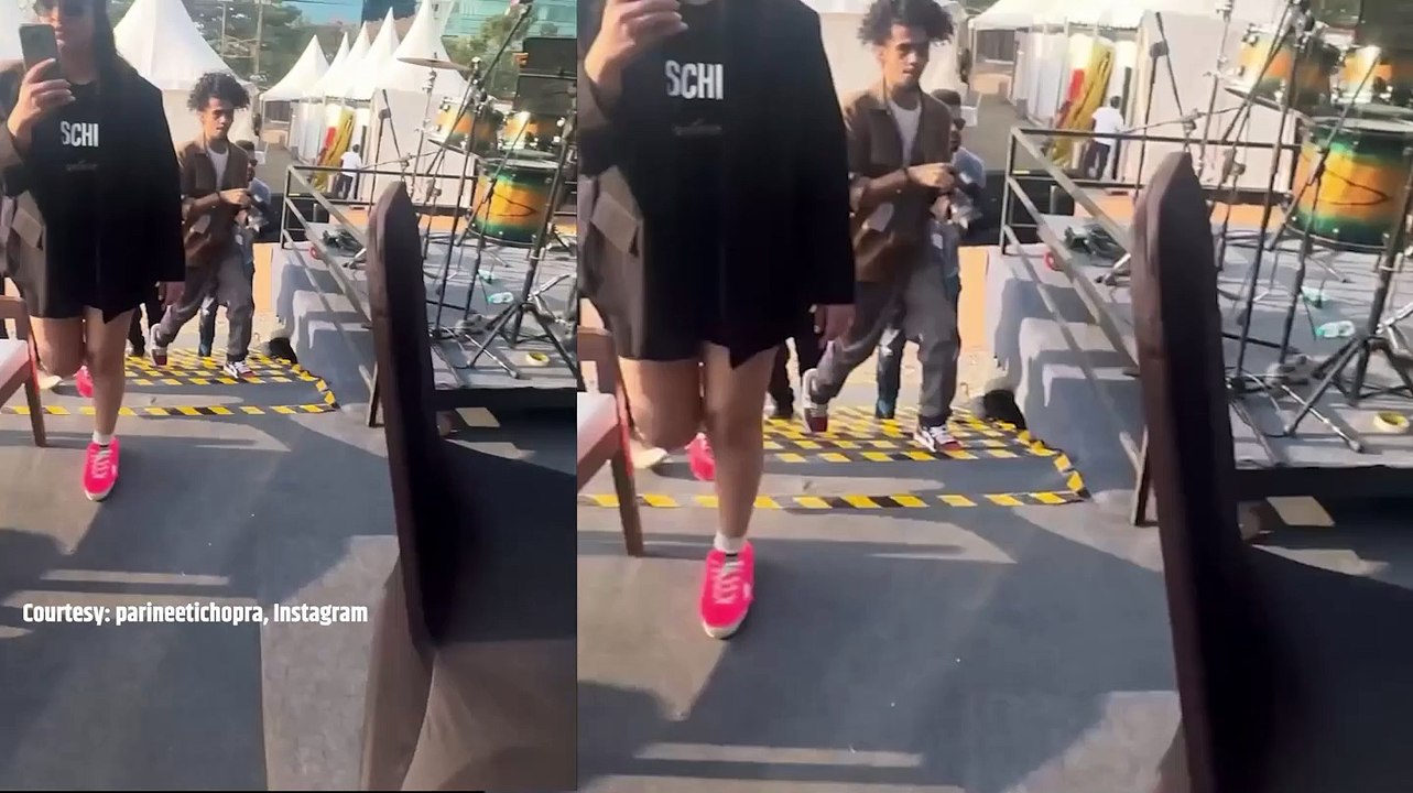 Raghav Chadha video calls Parineeti Chopra ahead of her debut singing gig; 'You have my blessing'