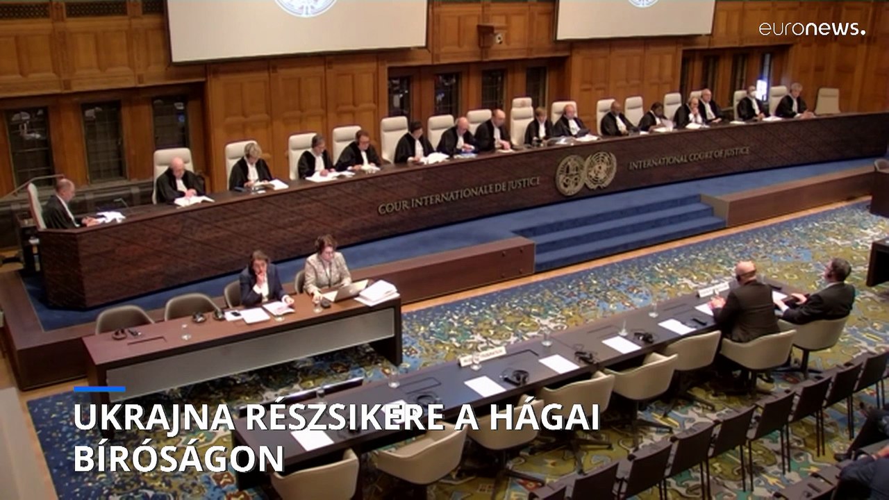 Ukrajna részsikere a hágai bíróságon