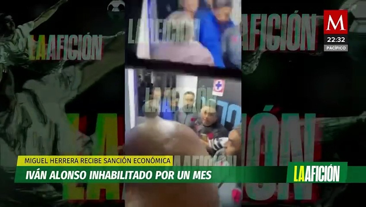 Inhabilitan un mes a Iván Alonso por discusión con Miguel Herrera