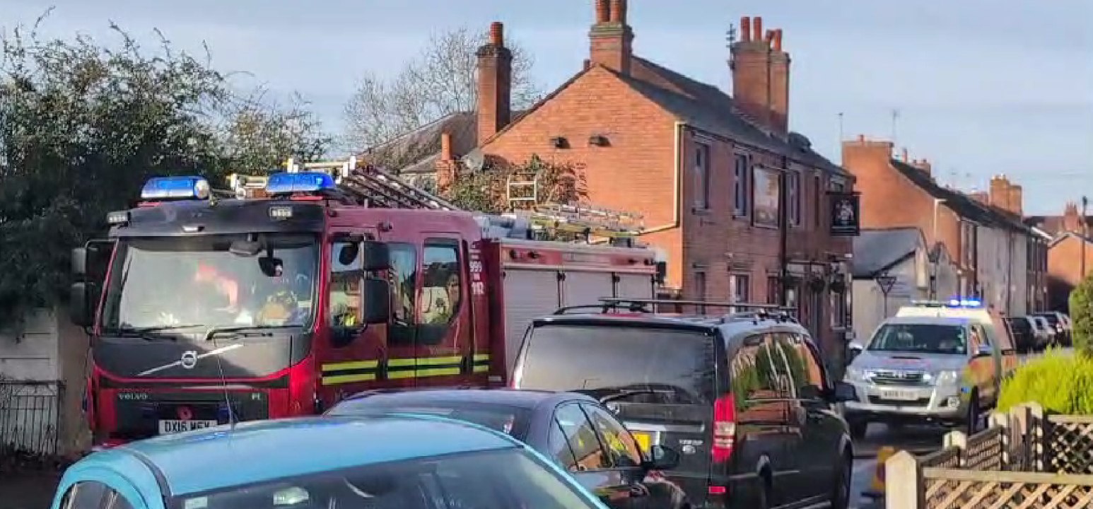 Fire crew called to tackle blaze on Wolverhampton street