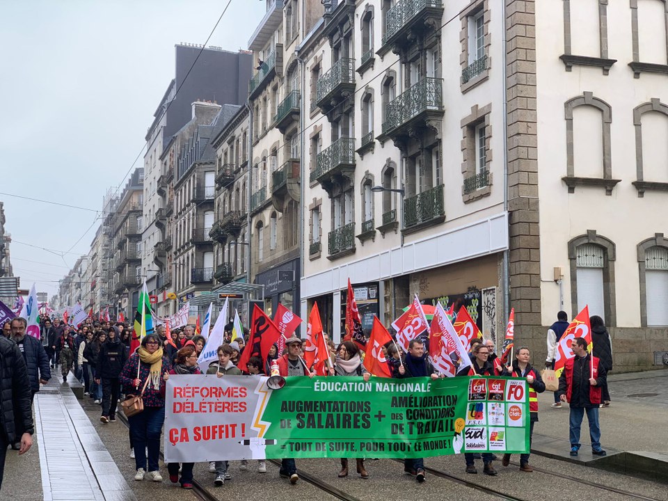 greve-1er-fevrier-2024-education-nationale-brest