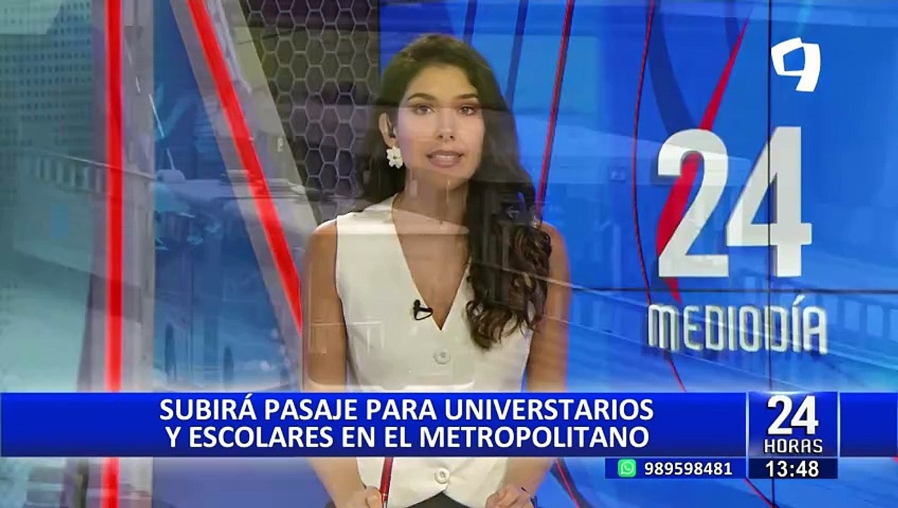 ¡ATENCIÓN! Metropolitano aumentará pasajes para estudiantes desde HOY