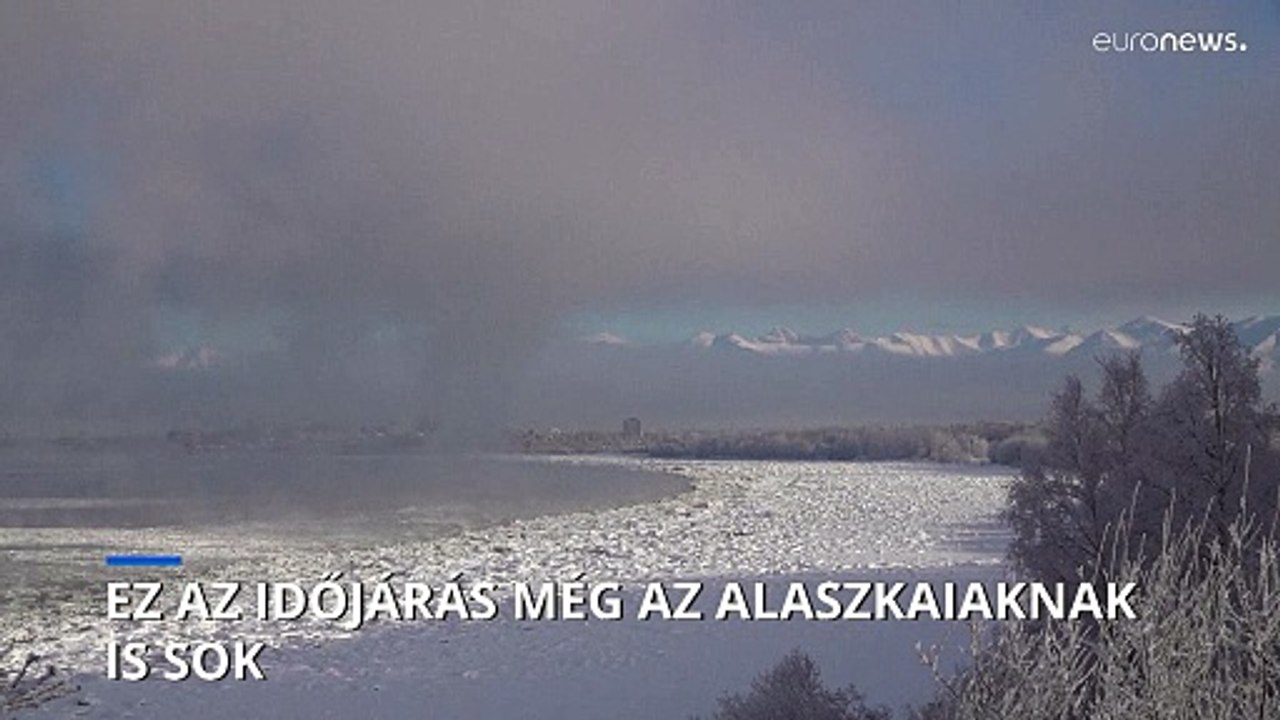 Alaszkában rekordokat dönt a rendkívüli időjárás