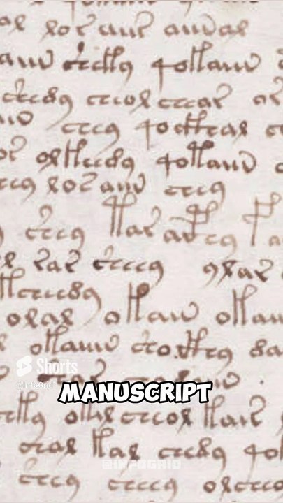 A mysterious manuscript from the 15th century