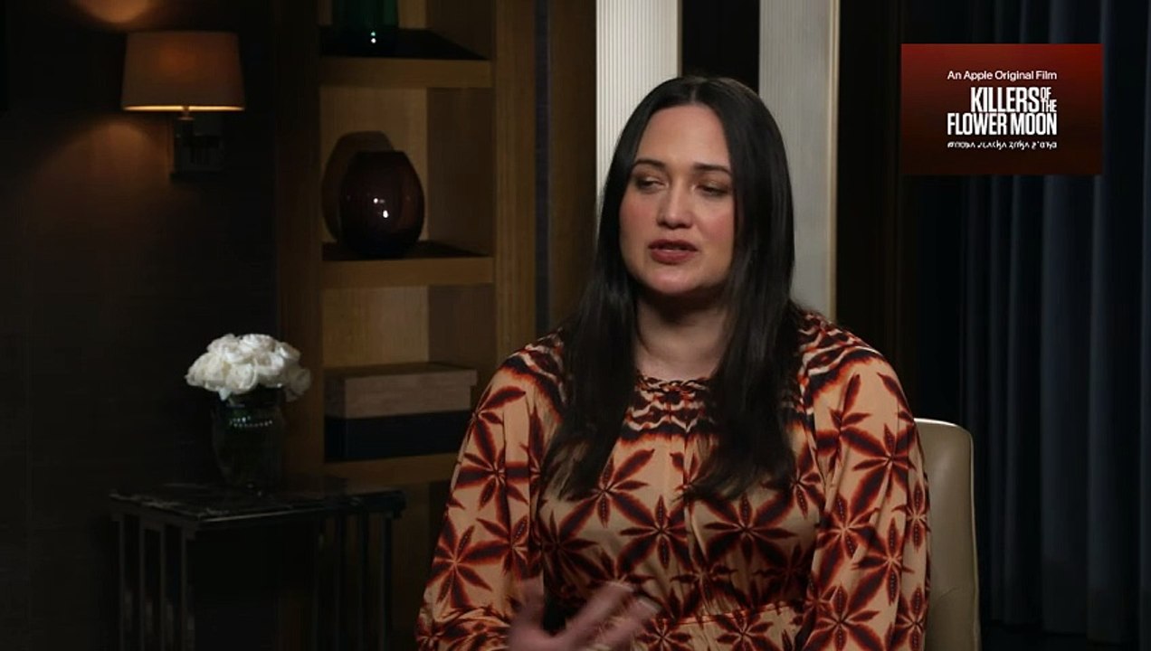 Lily Gladstone Reacts To Her Historic Oscar Nomination!