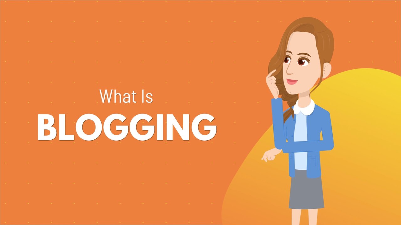 What is blogging