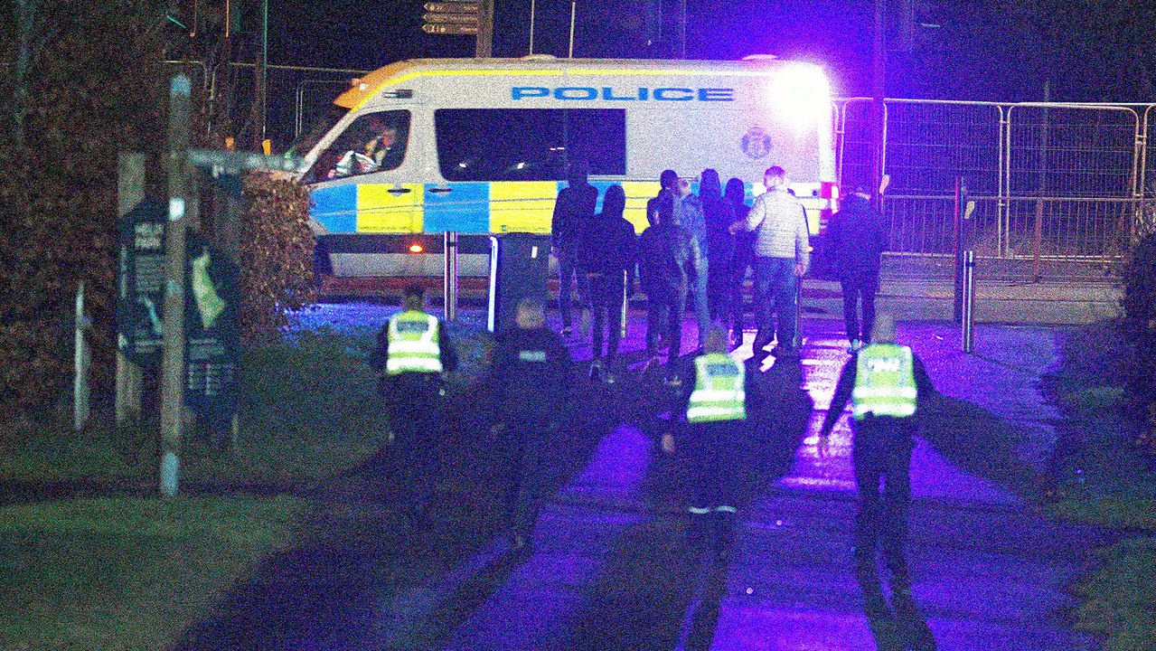 Trouble After Falkirk New Saints Game