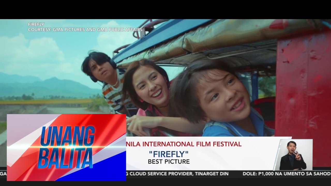 'Firefly,' big winner sa 2024 Manila International Film Festival sa Hollywood | UB