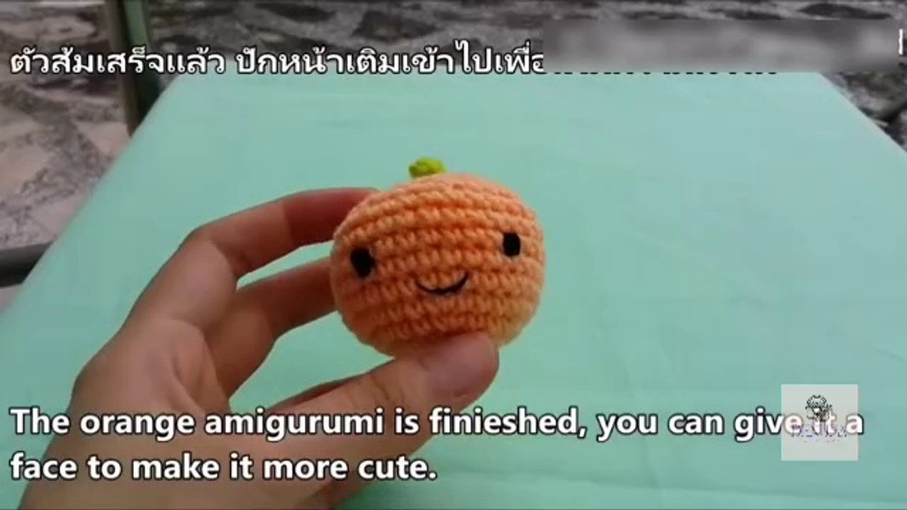 Easy Orange Crochet Tutorial